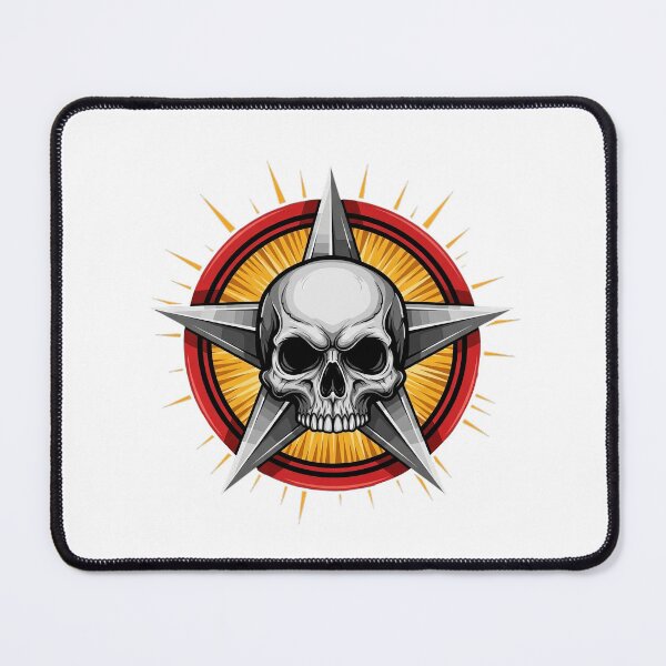 Item preview, Metal skull pentagram - Emblem of rock and heavy metal designed and sold by Polarisofficial.