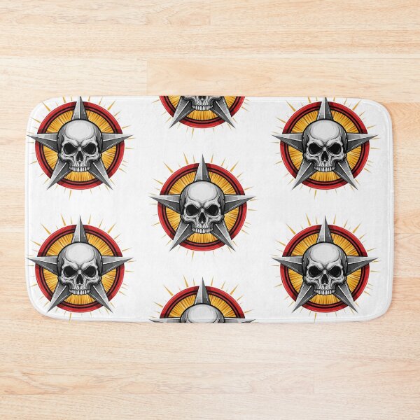 Item preview, Metal skull pentagram - Emblem of rock and heavy metal designed and sold by Polarisofficial.