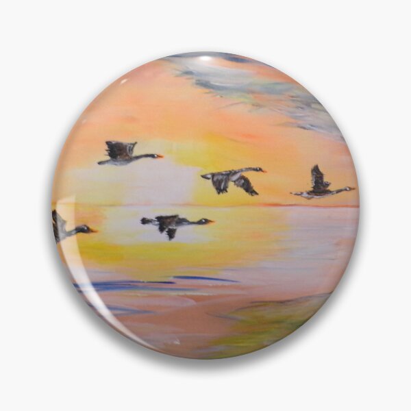 Item preview, Sunset Migration designed and sold by SquaresArt.