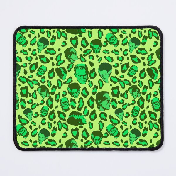 Item preview, Cheetah Print of the Frankensteins on Yellow designed and sold by calypso-designs.