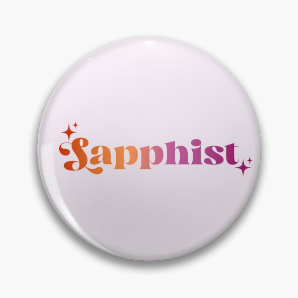 Item preview, Sapphist lesbian typography designed and sold by QuillPrints.