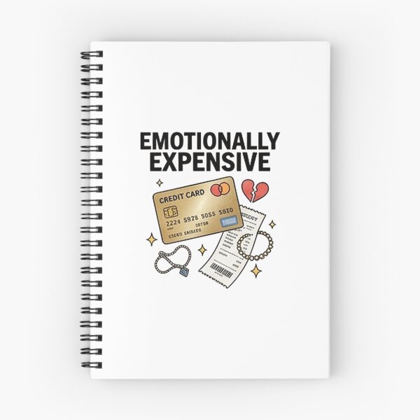 Item preview, Emotionally Expensive — Funny Luxury & Self Care Design designed and sold by Tipsy24.