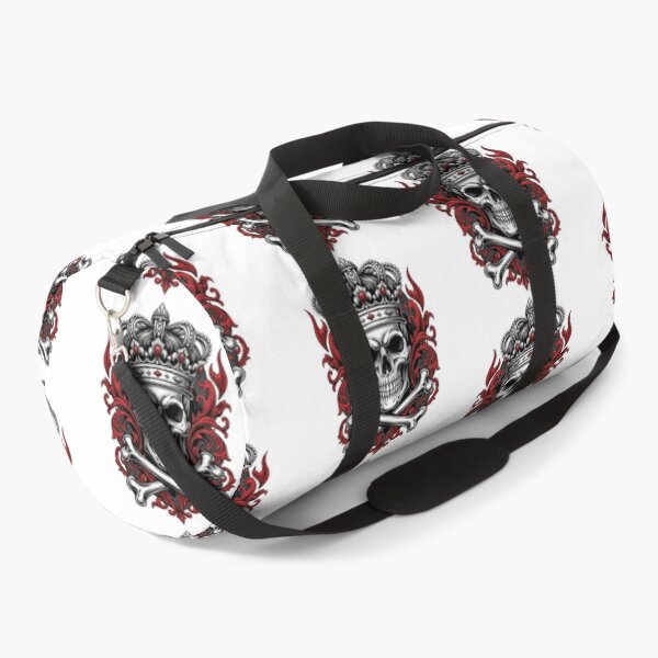 Item preview, Royal Skull with Crown & Crossbones - Gothic Shield Illustration designed and sold by Polarisofficial.