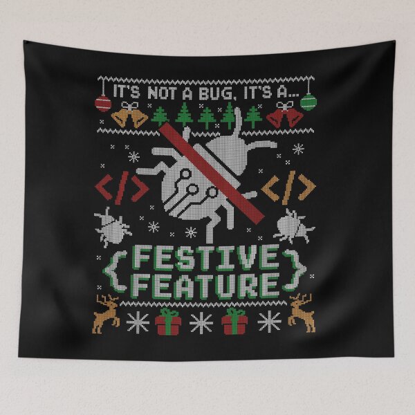 Item preview, Programmer Ugly Christmas Sweater - Software Developer designed and sold by Nerd Shizzle.