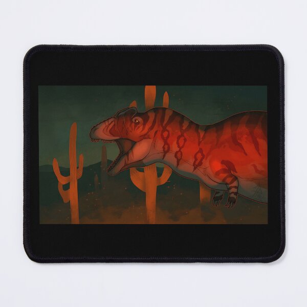 Item preview, Fierce Tyrannosaurus Rex in Desertscape Art designed and sold by Catsi-Nook-Art.