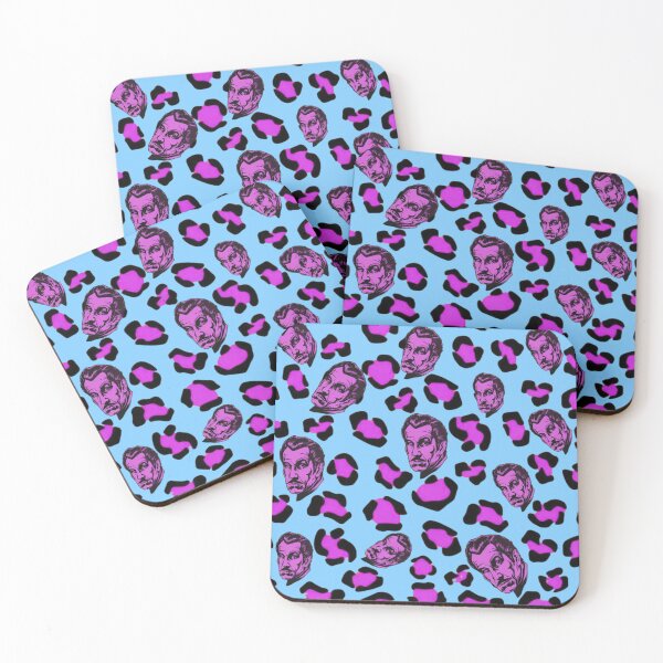 Item preview, Cheetah Print of the Vincent Price on Blue designed and sold by calypso-designs.