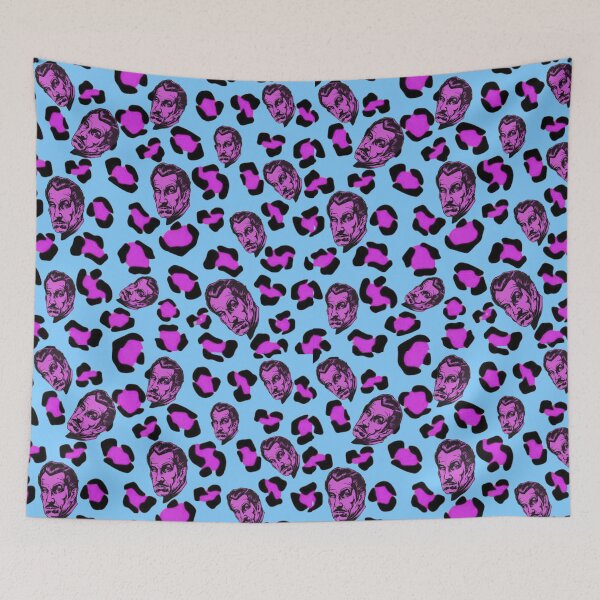 Item preview, Cheetah Print of the Vincent Price on Blue designed and sold by calypso-designs.