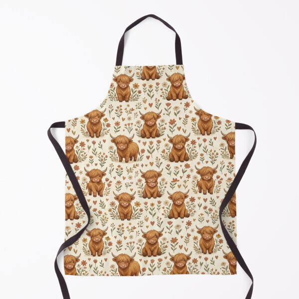 Item preview, Cute Cow Pattern – Adorable Farm Cows with Whimsical Boho Details designed and sold by Ink Matrix.
