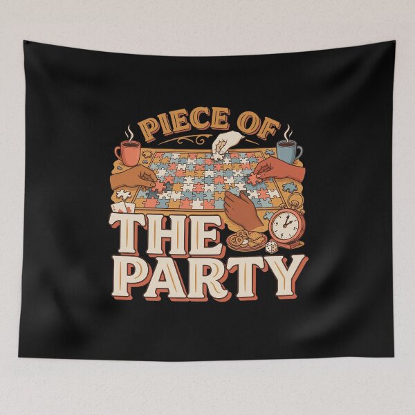 Item preview, Piece Of The Party designed and sold by Daily Mood Tees.