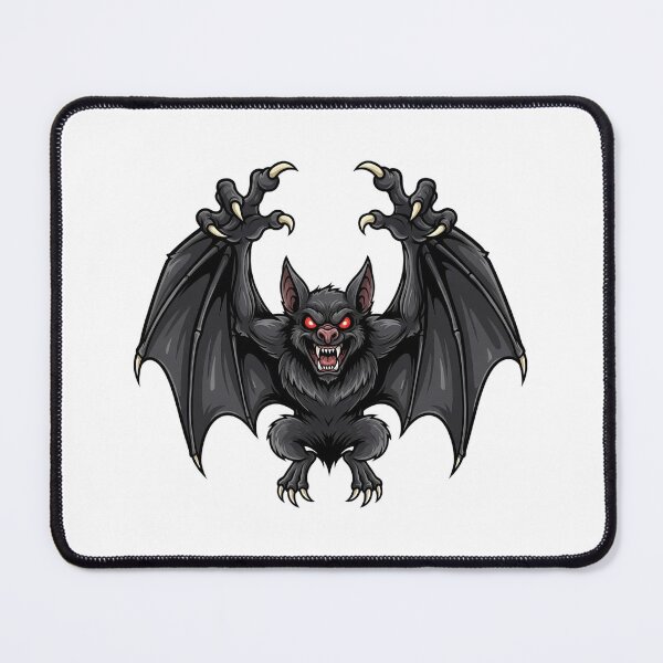 Item preview, Flying Vampire Bat with Red Eyes - Dark Horror Pet designed and sold by Polarisofficial.