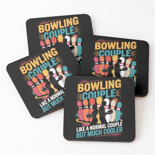 Item preview, BOWLING COUPLE LIKE A NORMAL COUPLE BUT MUCH COOLER   designed and sold by jkrphoto.
