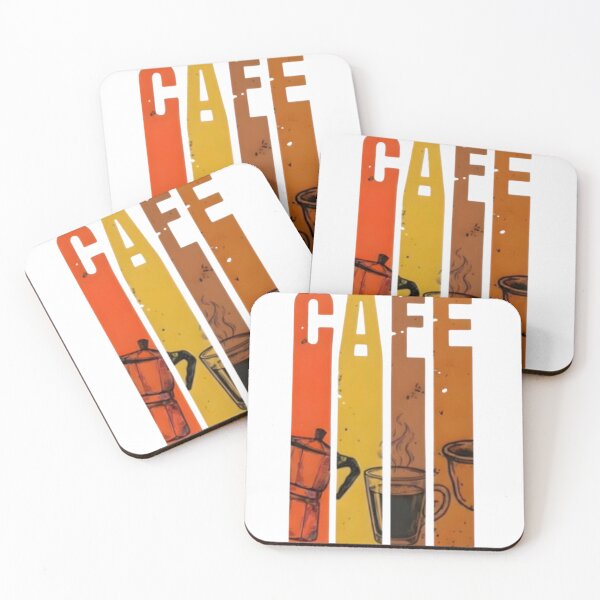 Item preview, Retro Café Coffee Lover Vintage Coffee Design designed and sold by wecrea.