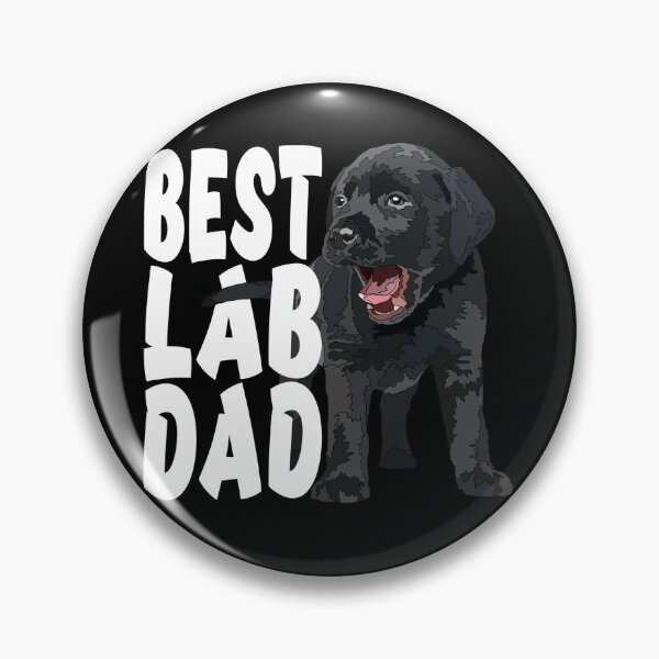 Item preview, Best Lab Dad Black Labrador Puppy designed and sold by Just-Arts-4U.