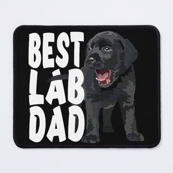 Item preview, Best Lab Dad Black Labrador Puppy designed and sold by Just-Arts-4U.