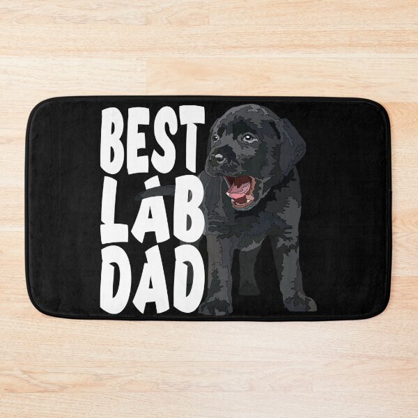 Item preview, Best Lab Dad Black Labrador Puppy designed and sold by Just-Arts-4U.