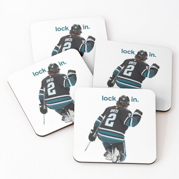 Item preview, Will Smith Hockey Lock In Game/Celly Cutout | NHL San Jose Sharks designed and sold by Ferne Reacts.