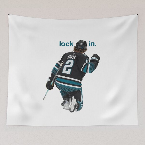 Item preview, Will Smith Hockey Lock In Game/Celly Cutout | NHL San Jose Sharks designed and sold by Ferne Reacts.