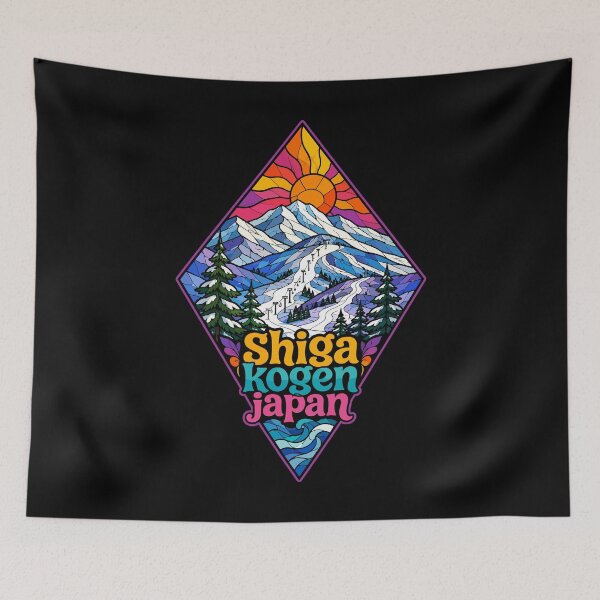 Item preview, Shiga Kogen Japan Stained Glass Art designed and sold by TomFrontierArt.