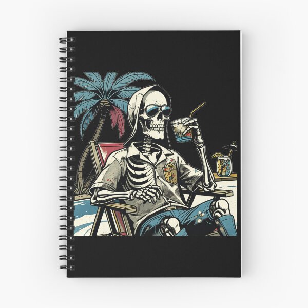 Item preview, Grim Reaper on Vacation Funny Summer Skeleton designed and sold by KeySeen.