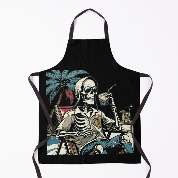 Item preview, Grim Reaper on Vacation Funny Summer Skeleton designed and sold by KeySeen.