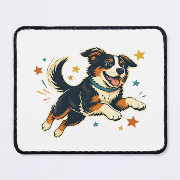 Item preview, Border Collie Star Jump designed and sold by good-graffity.