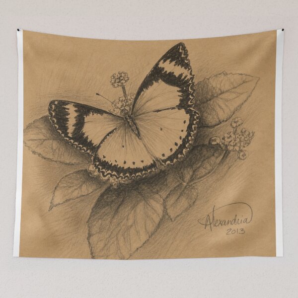 Item preview, Charcoal Butterfly designed and sold by JAlexandria-art.