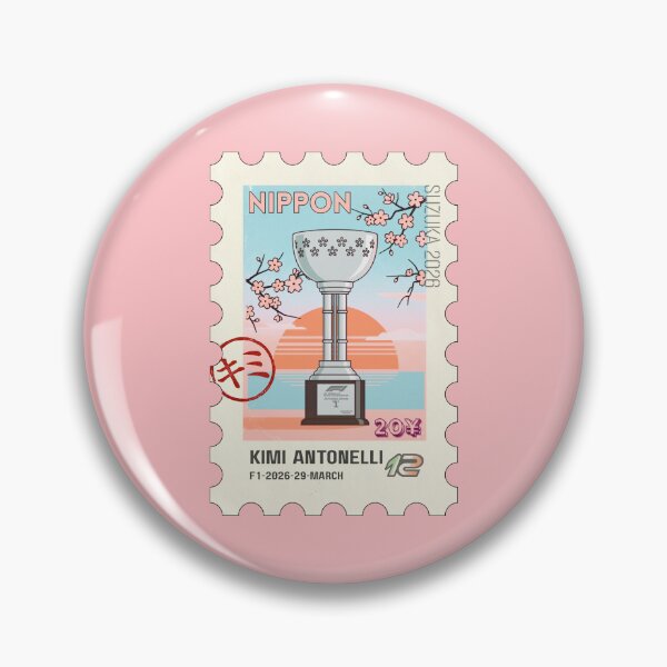 Item preview, F1 JAPENSE GP SUZUKA 2026 Stamp - Winner Kimi designed and sold by Pink Polar F1.