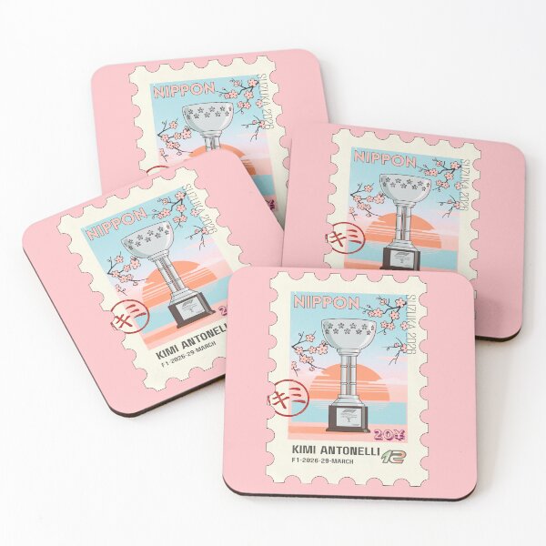 Item preview, F1 JAPENSE GP SUZUKA 2026 Stamp - Winner Kimi designed and sold by Pink Polar F1.