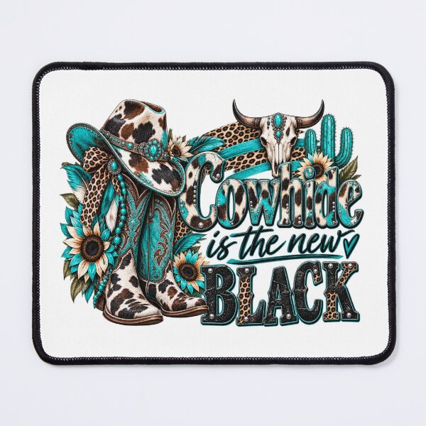 Item preview, Cowhide Is The New Black designed and sold by FortuneCookieTs.