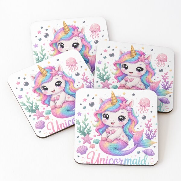 Item preview, Cute Mermaid Unicorn designed and sold by MySthore.