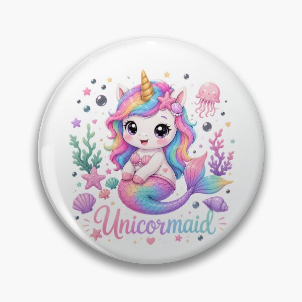 Item preview, Cute Mermaid Unicorn designed and sold by MySthore.