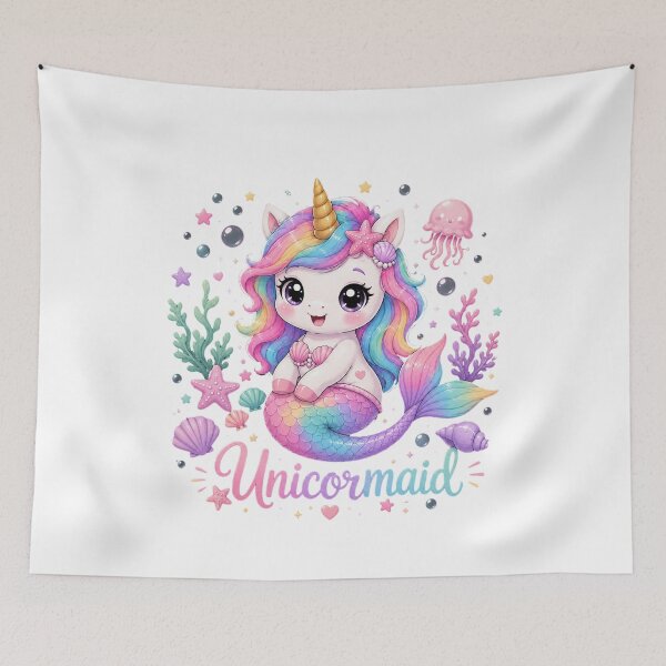 Item preview, Cute Mermaid Unicorn designed and sold by MySthore.
