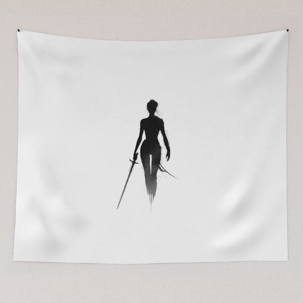 Item preview, Mad Lady — Monochrome Minimalism designed and sold by ErgTime.