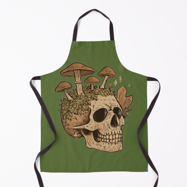 Item preview, Mushroom Skull Goblincore Dark Academia Botanical designed and sold by KeySeen.