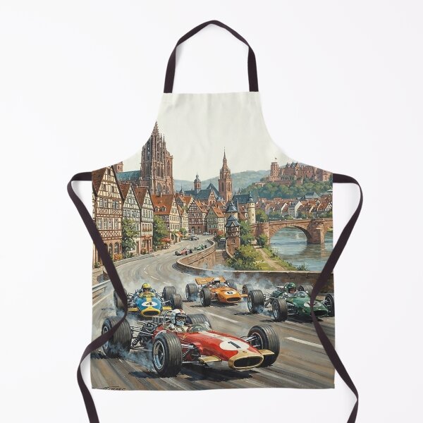 Item preview, Grosser Preis von Deutschland 1969 Vintage Racing Art by MNS designed and sold by parnoandgank.