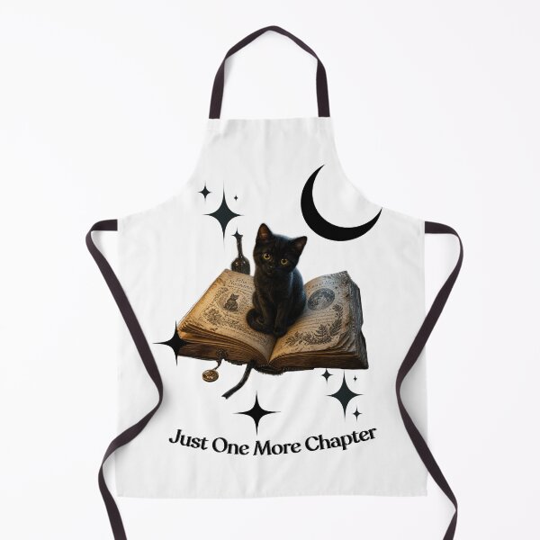 Item preview, Just One More Chapter - Black Cat & Bookish Magic designed and sold by Besetoo.