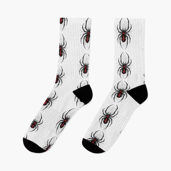 Item preview, Metal Spider with Red Hourglass Symbol - Cybergeotic Art designed and sold by Polarisofficial.