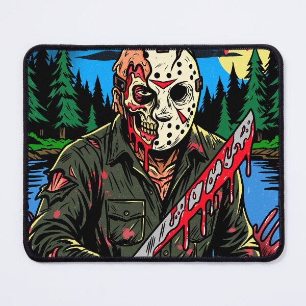 Item preview, Friday the 13th - Jason Voorhees Horror Art designed and sold by bydiegosandart.