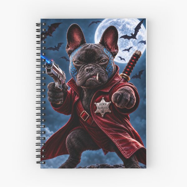 Item preview, French Bulldog RED BLADE VAMPIRE  designed and sold by SmARTNiki.