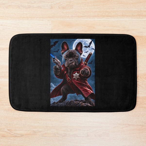Item preview, French Bulldog RED BLADE VAMPIRE  designed and sold by SmARTNiki.