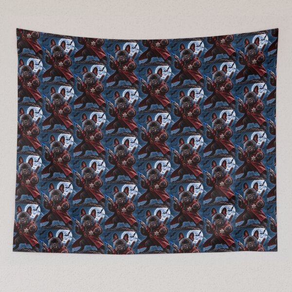 Item preview, French Bulldog RED BLADE VAMPIRE designed and sold by SmARTNiki.