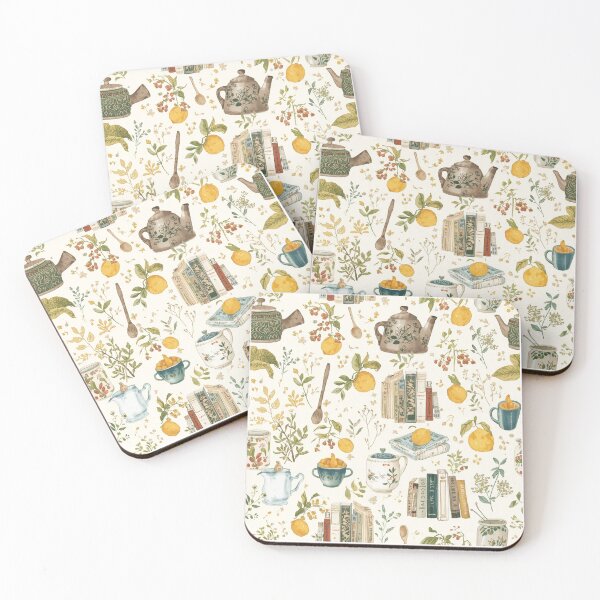 Item preview, Cottage Kitchen – Cozy Vintage Kitchen Pattern designed and sold by Illustrated Faith.