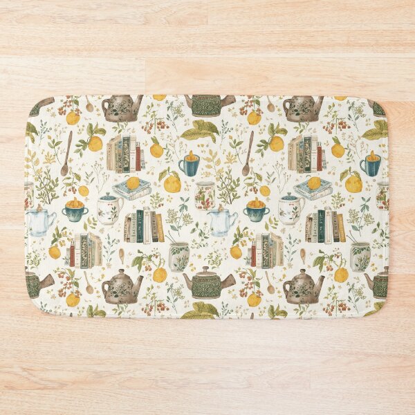 Item preview, Cottage Kitchen – Cozy Vintage Kitchen Pattern designed and sold by Illustrated Faith.