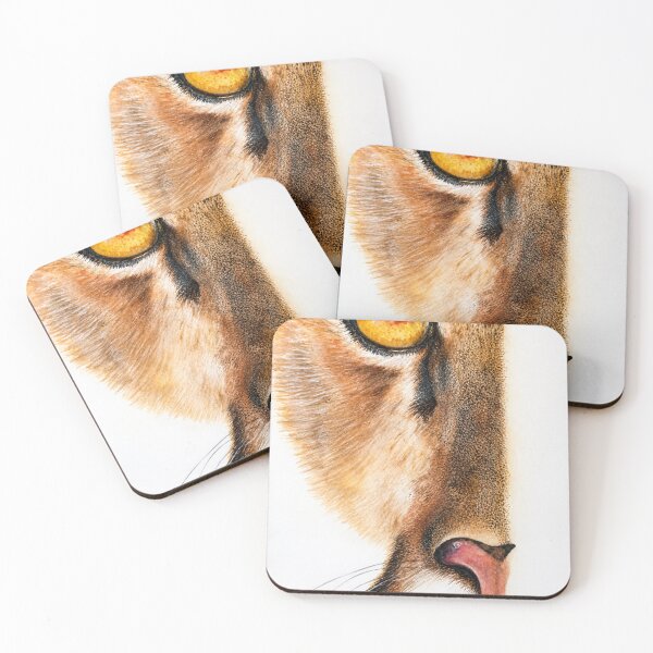 Item preview, Eye of the Cougar designed and sold by JAlexandria-art.