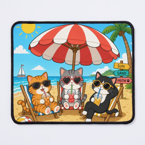 Item preview, Cat Lover Summer Fun designed and sold by Kathy Kuczek.
