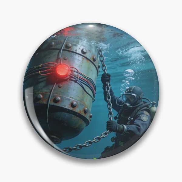 Item preview, Enemy Mine Diver Print designed and sold by Lichentroupe63.