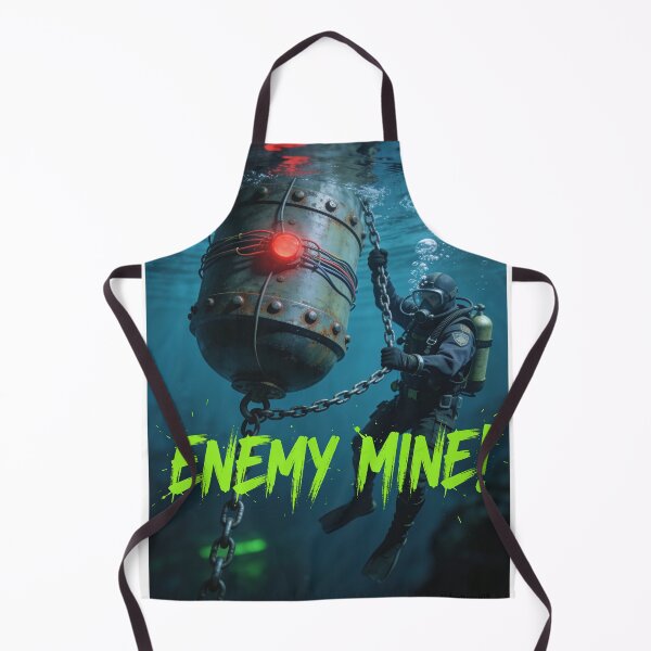 Item preview, Enemy Mine Diver Print designed and sold by Lichentroupe63.