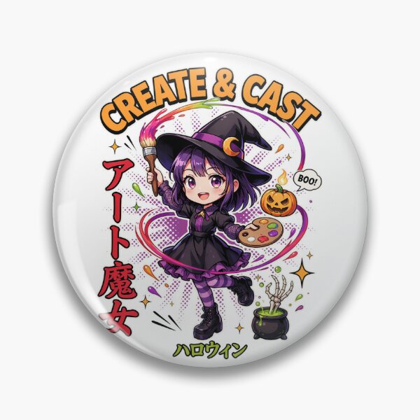 Item preview, Witch Artist Halloween T-Shirt | Paint & Potion Magic Cauldron Witchy Graphic Tee v16 designed and sold by DarylWelsh2024.