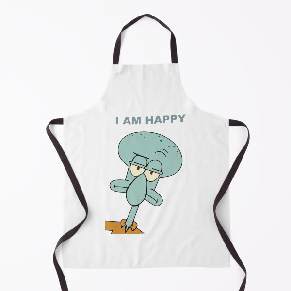 Item preview, Funny Sarcastic Squidward I Am Happy designed and sold by jhgjykuo.