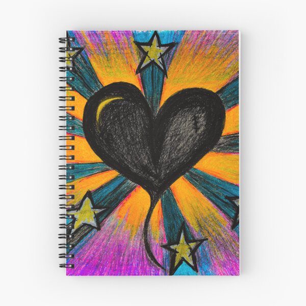 Item preview, Black Heart designed and sold by Sara's Doodles.